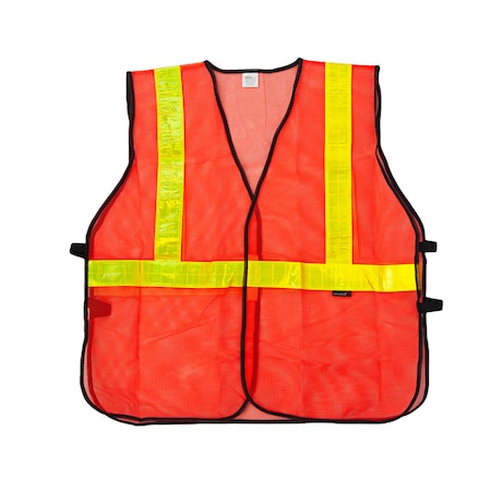 Safe Handler Vests, Large, Orange10-Pack BLSH-ES-L-SV2O-10